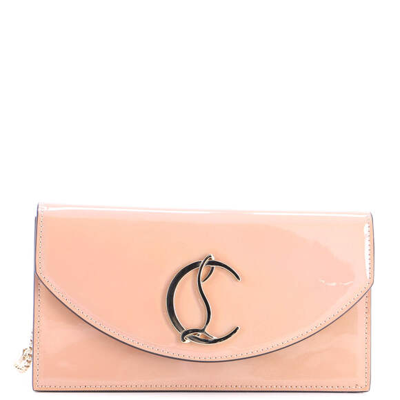 Christian Louboutin Handbags - Christian Louboutin Loubi54 Chain Clutch Patent